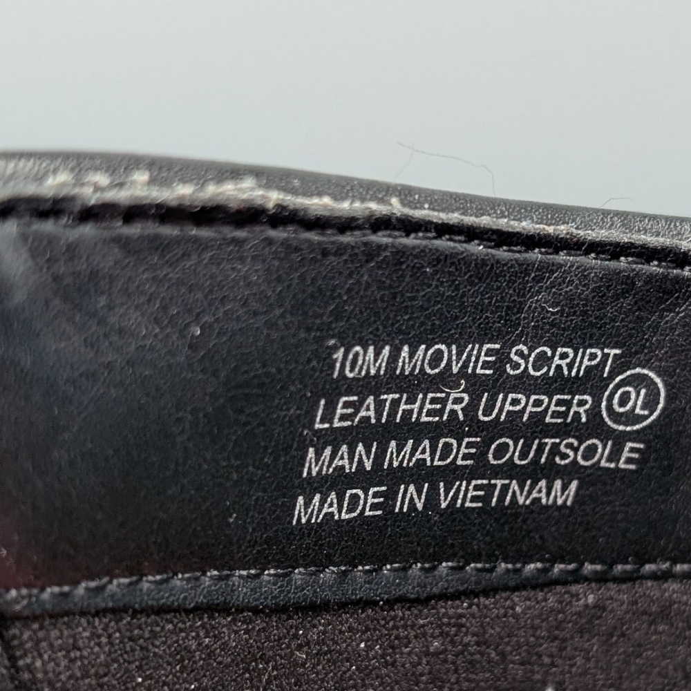 Aerosols Black Leather Boots - Picture 5 of 6